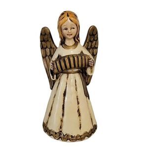 Vintage Ceramic hand painted angel